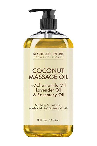 Majestic Pure Pack of 2 - Coconut Massage Oil - 236 ml