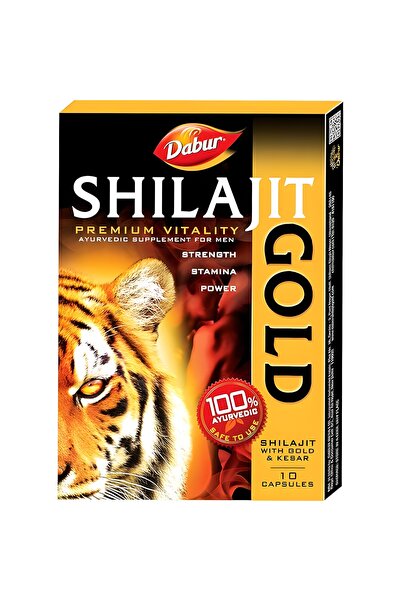 Dabur كبسولات شيلاجيت الذهبية 10 حبات