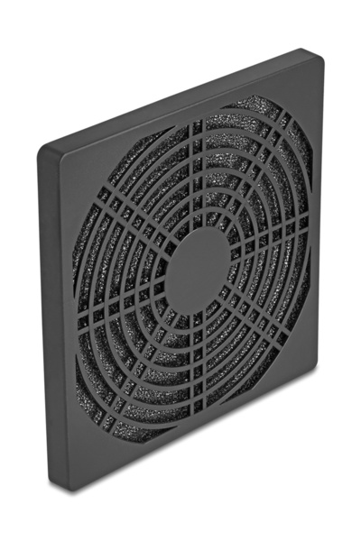 DELOCK σχάρα για 120mm ανεμιστήρα 67313 με φίλτρο σκόνης, πλαστική, μαύρη
