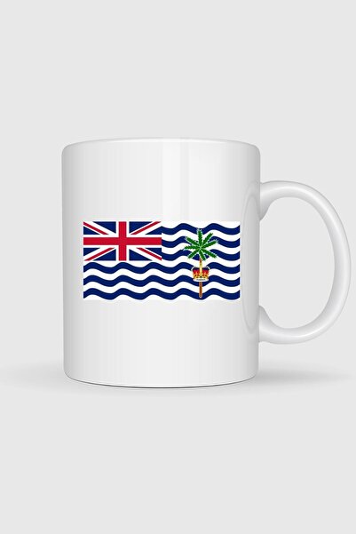 Bahriyeli Collection British Indian Ocean Territories Flag Printed Mug