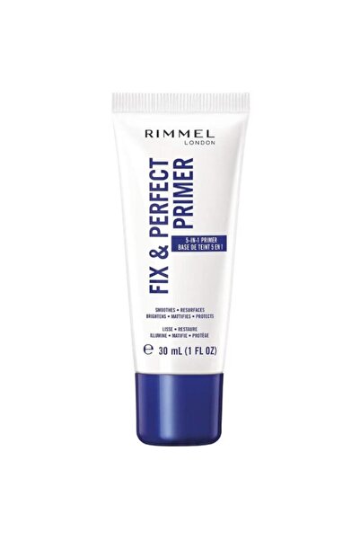 RIMMEL LONDON Set 2 x Baza Machiaj Fix&Perfect Pro 5 in 1, 002 Transparent, 3...