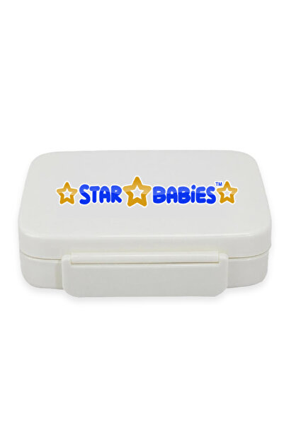 STAR BABiES صندوق غداء - أبيض