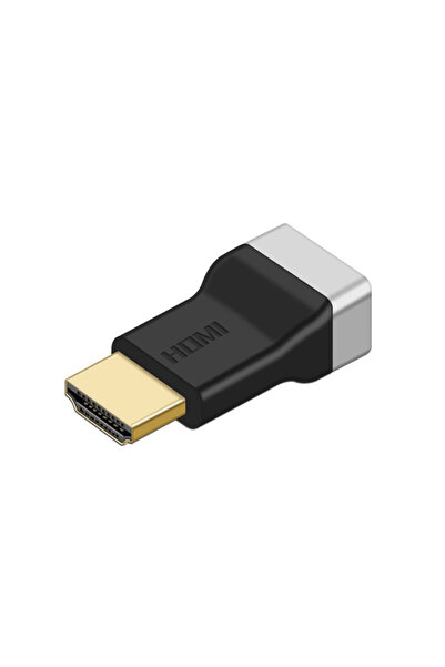 silabor 8K HDMI 2.1 Female to Female Adapter Straight through Connector, 90 °...