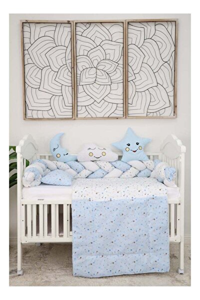 Fun Moment 6-Piece Baby Cot Bedspread with Bumpers