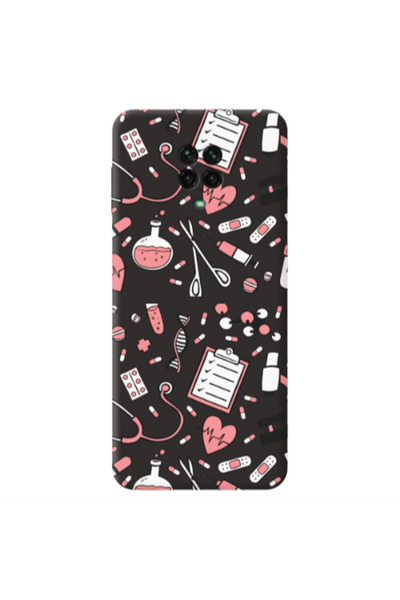Other Xiaomi Redmi Note 9 Pro Laboratory Black Colored Silicone TPU Θήκη