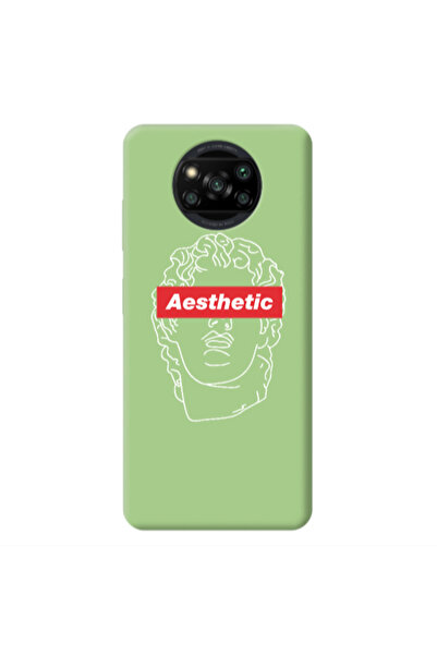 Other Xiaomi Poco X3 Pro Aesthetic Light Green Colored Silicone TPU Θήκη