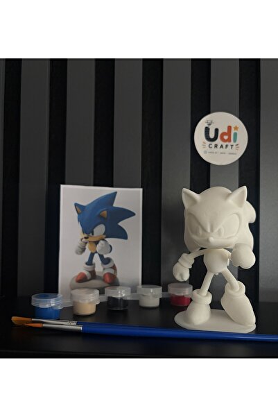 Udi Craft 3D Sonic Figürü Boyama Seti