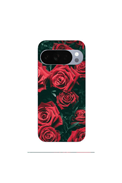 Other Google Pixel 10 Pro XL Red Roses Transparent Silicone TPU Θήκη