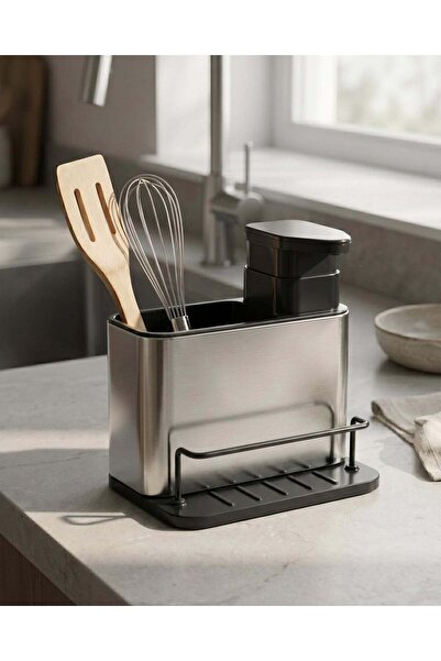 REDTAG Silver Utensil Storage Rack