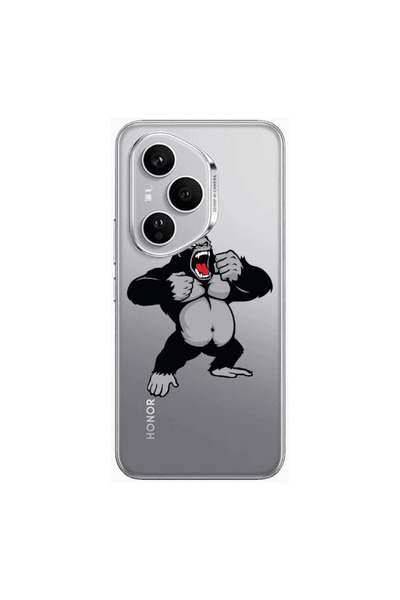 Other Honor Magic 400 Pro Angry Gorilla2 Transparent Silicone TPU Θήκη