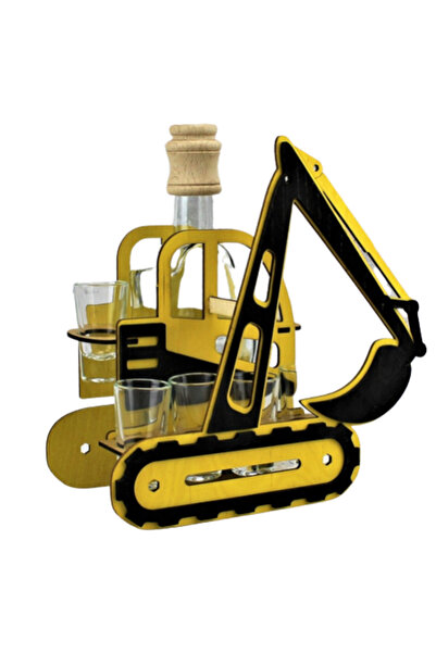OEM Set decantor 0,5l si 6 pahare 25ml, model excavator