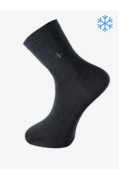 PRO Simav Combed Cotton Winter Short Socks Comfortable Men's 12-Piece Socks