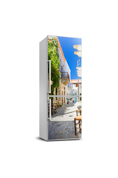 Decormat Autocolant frigider acasa Insula Naxos Grecia 60 x 180 cm