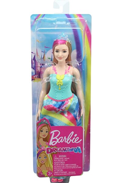 mattel Μπάρμπι Πριγκίπισσα Ξανθά Μαλλιά - Ροζ Ανταύγειες (GJK16)