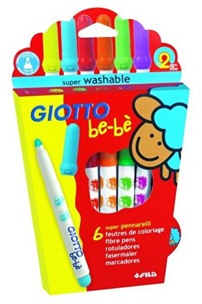 Giotto Μαρκαδόροι Be-Be 6 Τεμάχια