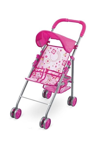 Blue Toys Καρότσι κούκλας μεταλλικό με κουκούλα (MKH915669)