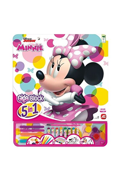 MINNIE Διασκεδαστικό Σετ Ζωγραφικής με Μπλοκ Γίγα 5 σε 1 (1023-62749)