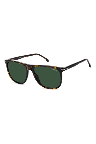 Carrera UV Protected Sunglasses Havana Frame Green Mirror Lens 57mm - C-349/S...