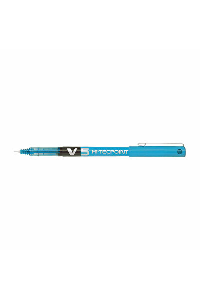 Pilot Στυλό Υγρής Μελάνης V5 Hi-Tecpoint 0.5mm Κυανό (BX-V5LB)