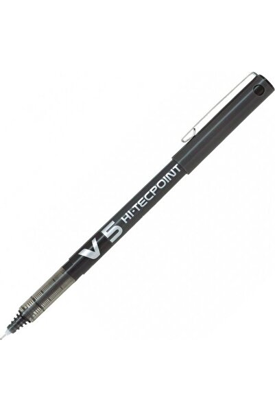 Pilot Στυλό Υγρής Μελάνης V5 Hi-Tecpoint 0.5mm Μαύρο (BX-V5B)