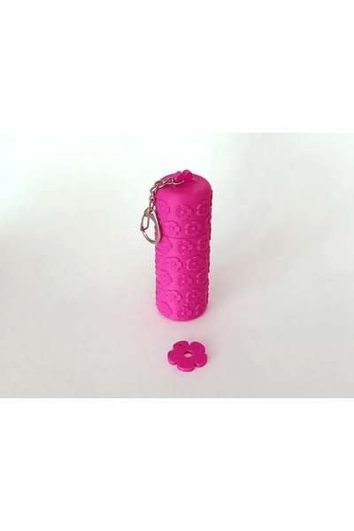 DU&ER Ornamental Detailed Lipstick Case Keychain Lipstick and Lip Moisturizer...