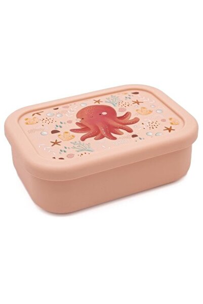 SASSI Δοχείο Τροφίμων Σιλικόνης Slurpy The Octopus LFGB με Θήκες 650ml (SI0856)