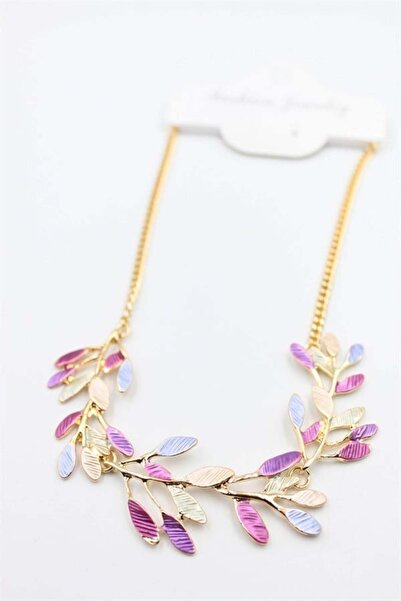 Generic Brand Enamel necklace - multicolor