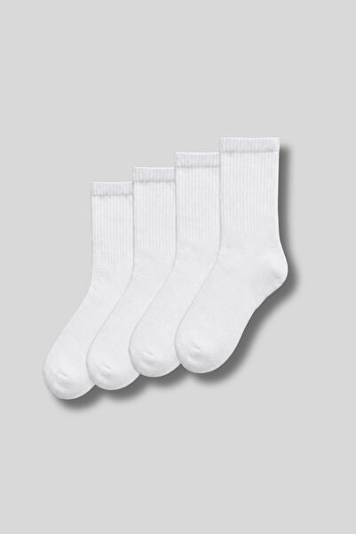 Ada Çorap & İç Giyim Women's 4-Pack Cotton Sports-Tennis Socks