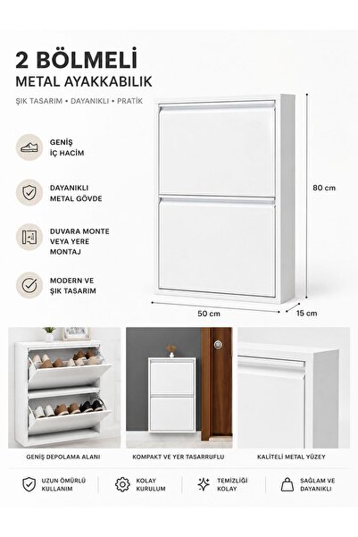 KASER METAL 2 Li Metal Ayakkabılık