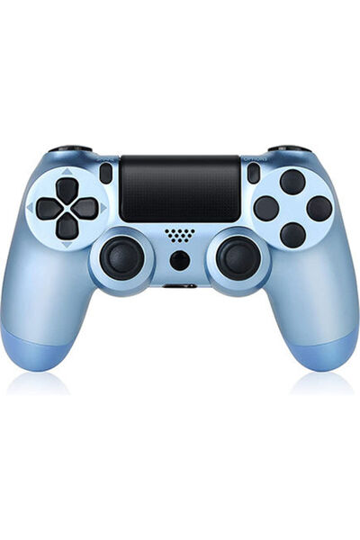 OEM Ασύρματο χειριστήριο Doubleshock για PS4 Μπλε Τιτάνιο
