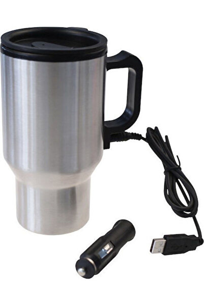 Amtech Γυάλινο Θερμός Ανοξείδωτο Ατσάλι 450ml Ασημί με Στόμιο Κωδικός: S6376