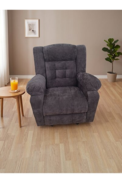 DANFORD BD Luxury Swivel Rocking Recliner Chair |   Comfortable Rotating Vibr...