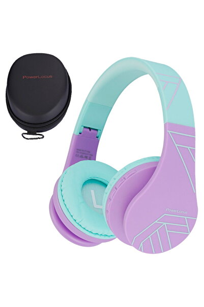 PowerLocus P1KIDS-TEALPURPLE, Autonomie 15 ore, Bluetooth 5.3, Mov
