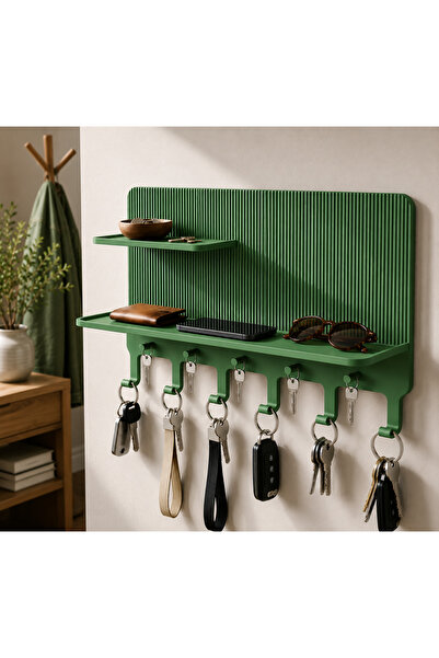 farist Modern Keychain Organizer Rack |   Wall Mounted Key Hanger |   Entranc...