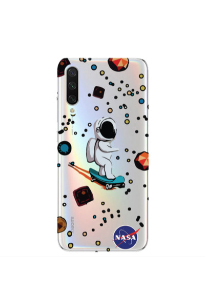 Other Xiaomi Mi 9 Lite Astronaut with skateboard Transparent Silicone TPU Θήκη