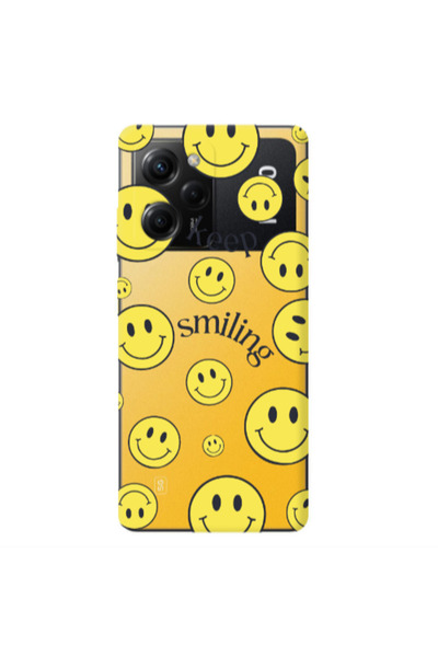 Other Xiaomi Poco X5 Pro Keep Smiling Transparent Silicone TPU Θήκη