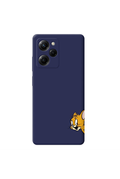 Other Xiaomi Poco X5 Pro Jerry 2 Dark blue Colored Silicone TPU Θήκη