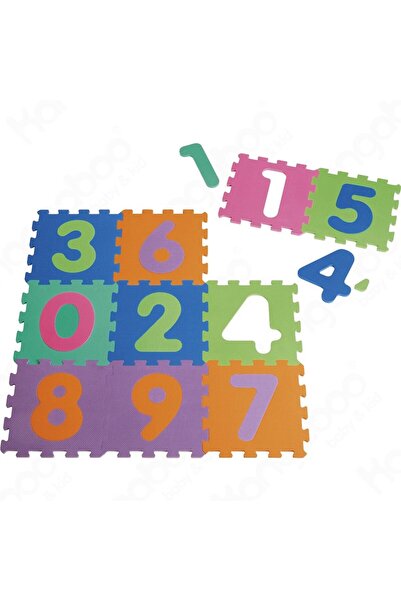Playshoes Covoraș de joacă puzzle cu numere, 10 piese
