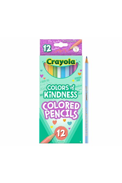 Crayola - Colors Of Kindness | Colored Pencils - 12 Ct