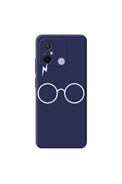 Other Xiaomi Redmi 12C glasses Dark blue Colored Silicone TPU Θήκη