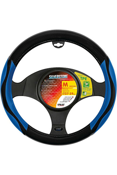 Lampa Κάλυμμα τιμονιού αυτοκινήτου Silverstone με διάμετρο 37-39 εκ. από δερμ...