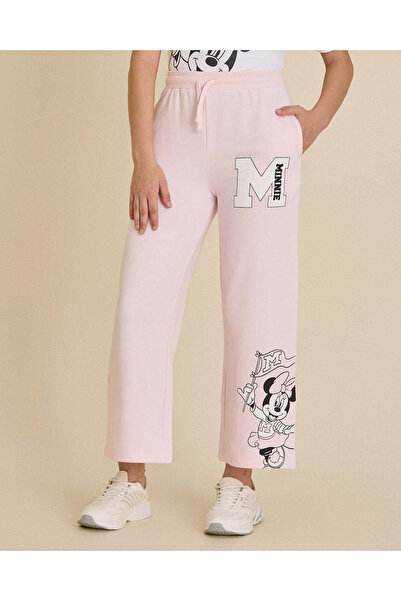 REDTAG Senior Girls Pink Minnie Wide leg Pants