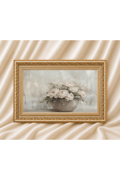 TekTablo Vintage Framed Landscape Painting, Classic Wall Decor
