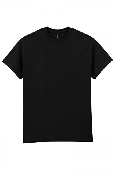 GILDAN Tricou bărbătesc, 100% bumbac, GI 2000, Negru