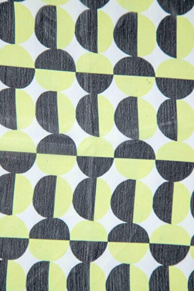 Roxxlen Chiffon Round Patterned Fabric 100X150 cm for Patchwork and Sewing