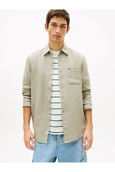 Tommy Hilfiger Tjm Reg Linen Shirt, M1L