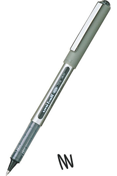 Generic Brand Στυλό Rollerball Ακριβείας για τα Μάτια 0.7mm Μαύρο με Μαύρο Με...