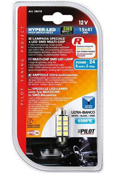 Lampa Λάμπες Αυτοκινήτου & Μοτοσικλέτας Hyper-Led Power 24 SV8.5-8 Canbus LED...