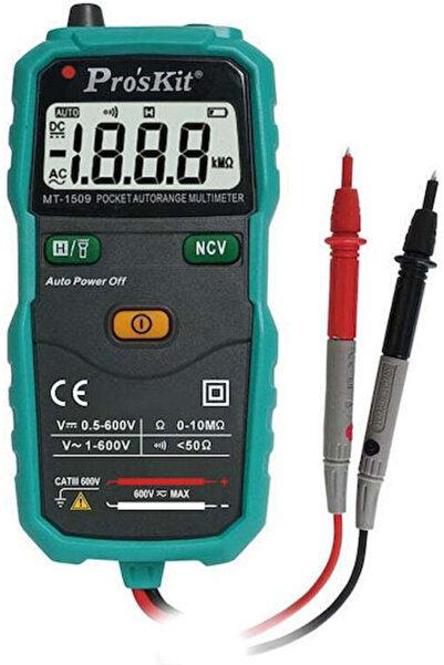 Generic Brand Ψηφιακό Πολύμετρο Τσέπης MT-1509