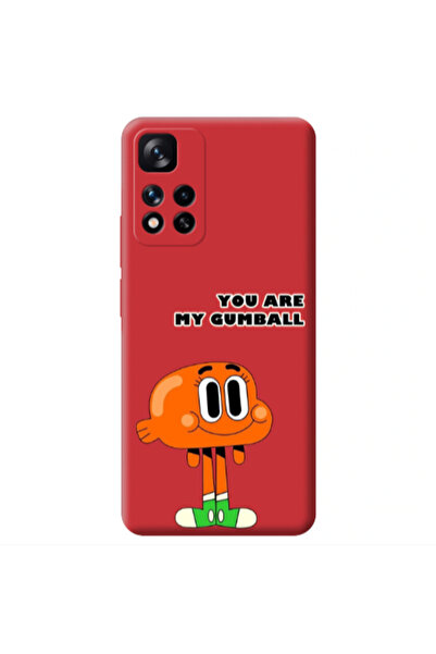 Other Xiaomi Redmi Note 11 Pro 5G You are my gumball Red Colored Silicone TPU...
